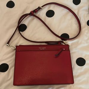 Red Kate Spade Clutch